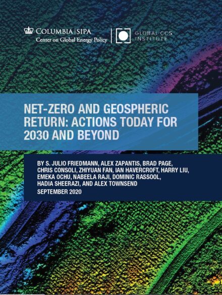 Net-Zero and Geospheric Return: Actions Today for 2030 and Beyond