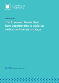 2020 Perspective : The European Green Deal: New opportunities to scale up carbon capture and storage
